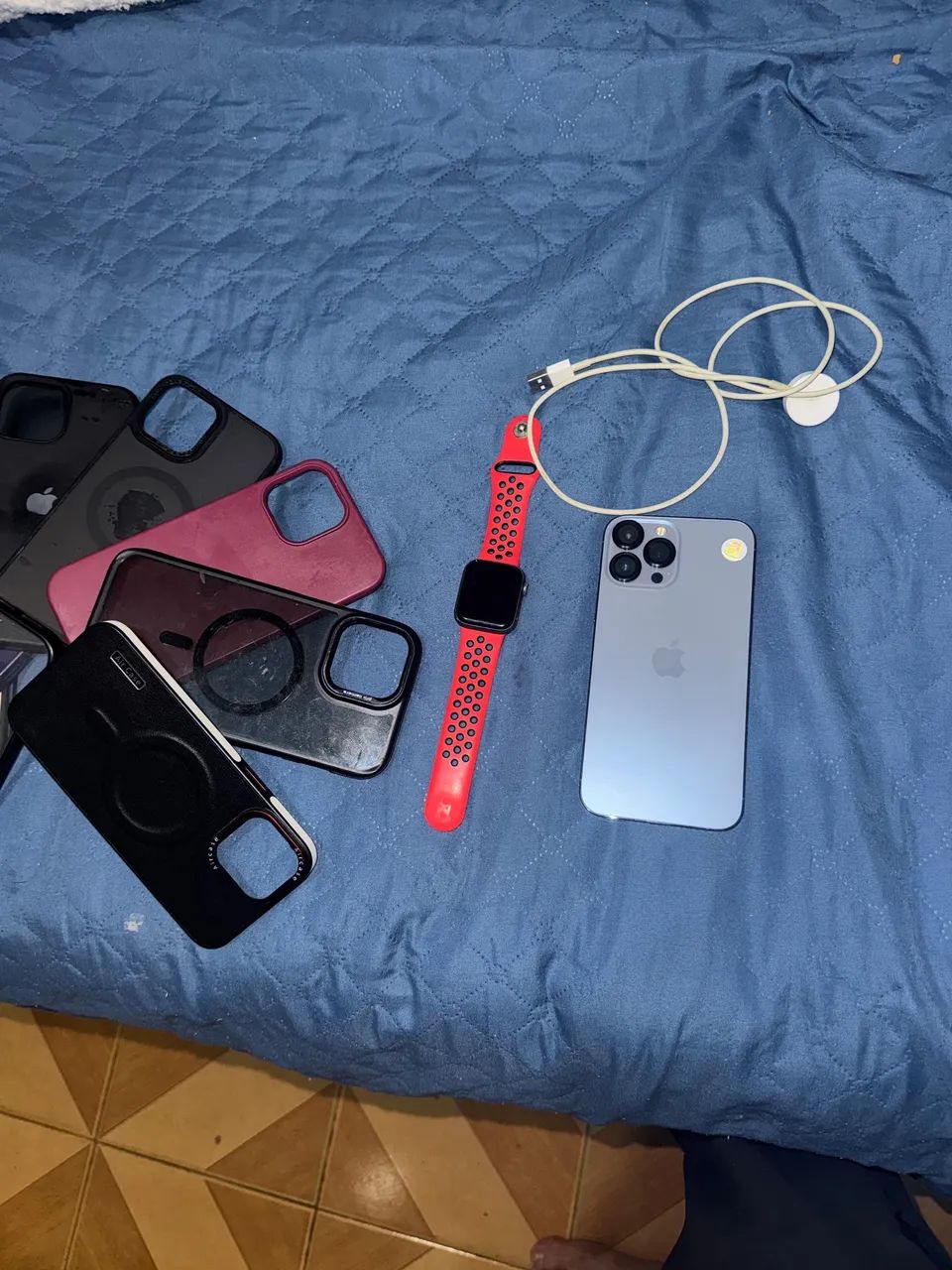 Vendo iPhone 13 Pro Max 256G Watch 5 - Foto 5