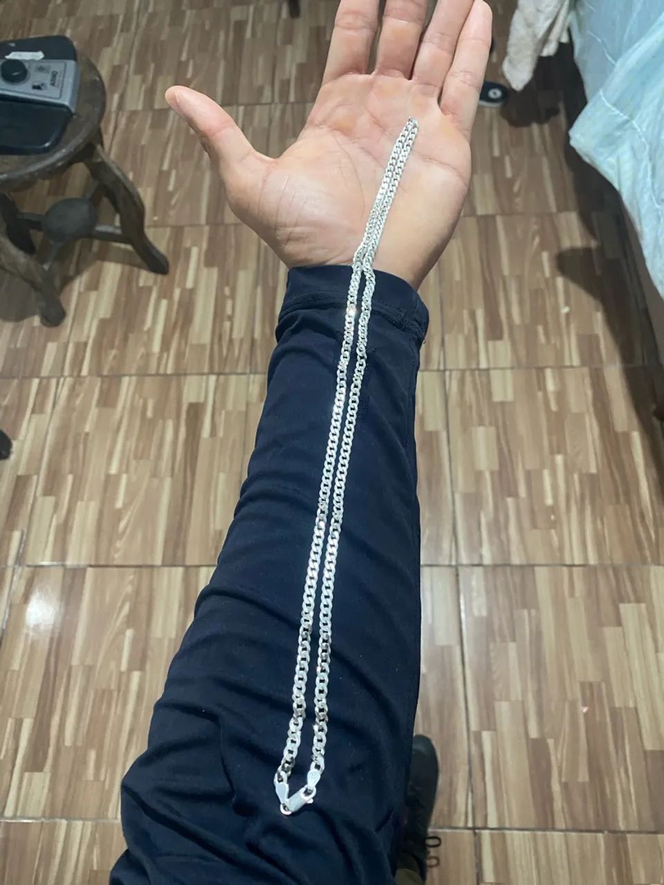 Cordão de prata - Foto 3