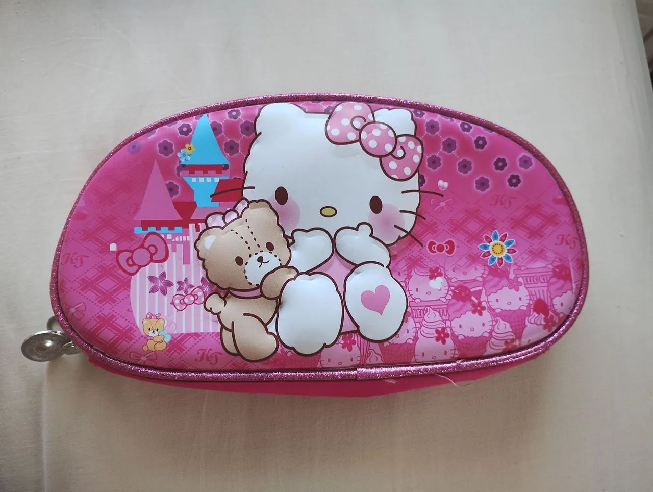 Necessáire Escolar Hello Kitty 