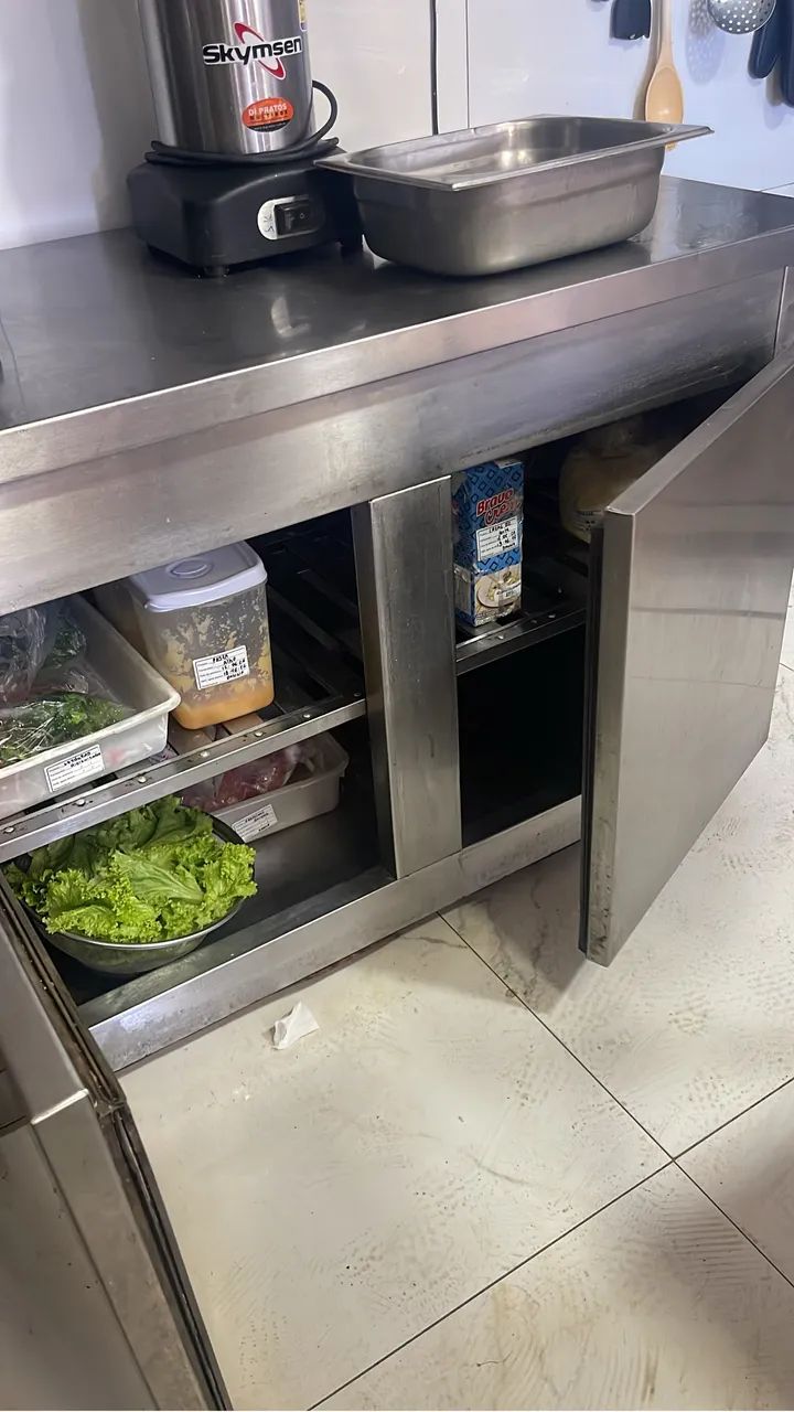 Freezer Bancada inox - Foto 2