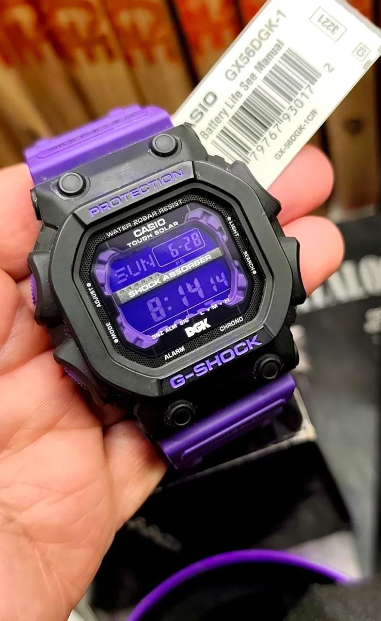 Relógio Casio G-Shock KING GX-56DGK-1 Solar SEM USO RARISSIMO - Foto 2