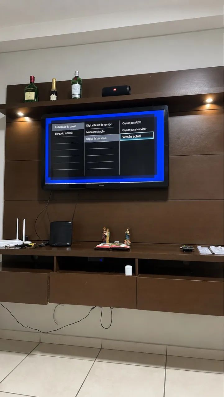 Painel com led 