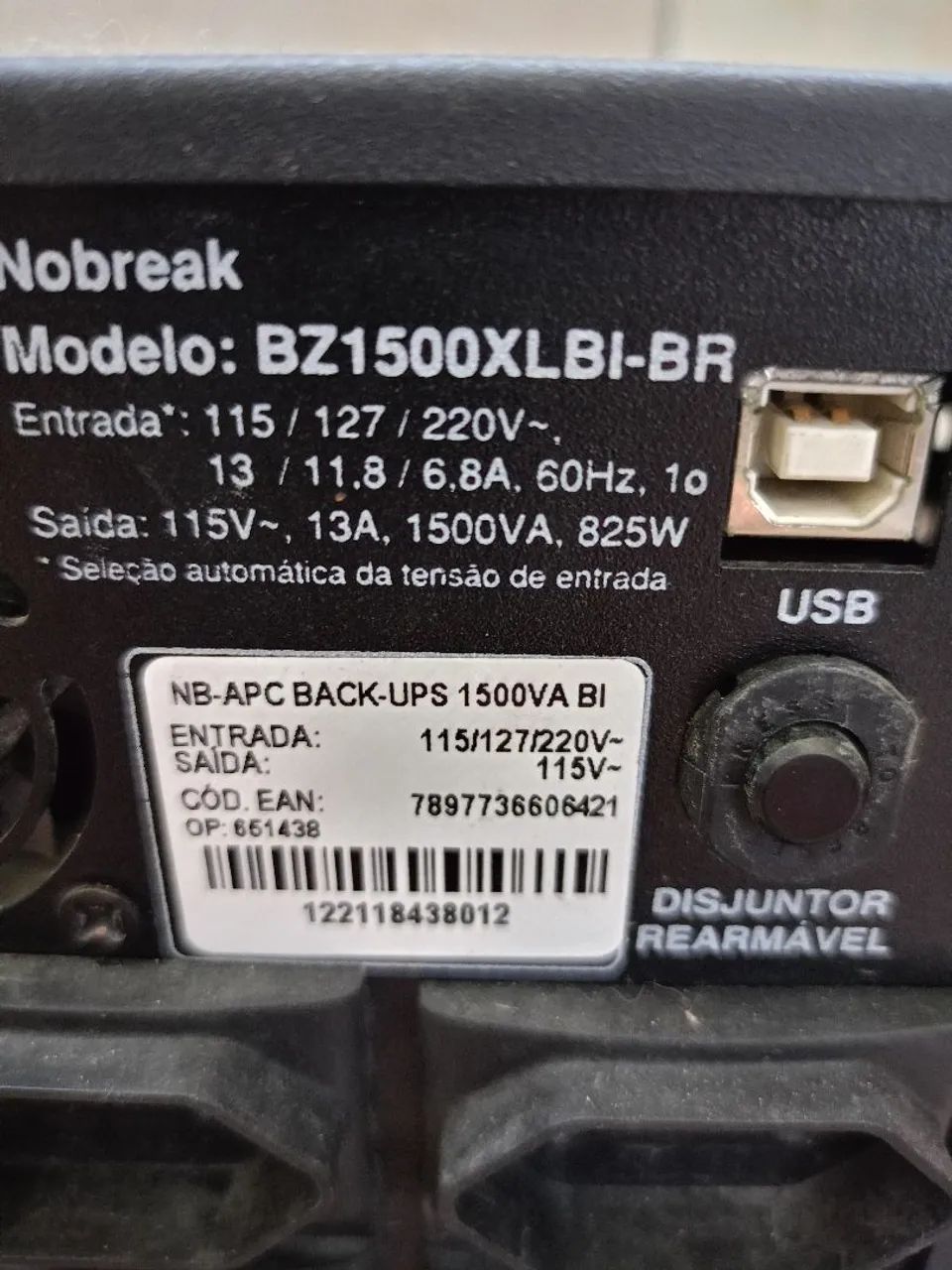 APC Back-UPS 1500va bi - Foto 4
