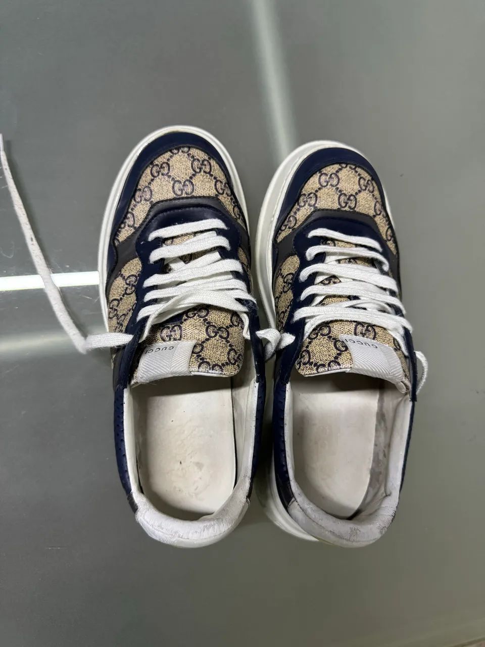 Tenis Gucci Supreme 42  - Foto 4