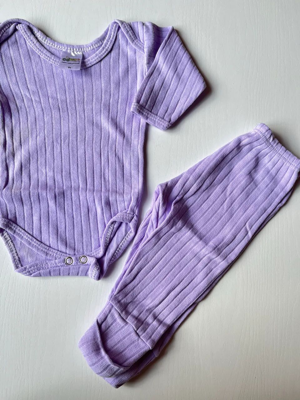 Conjunto Borys e Calça Rn Canelado