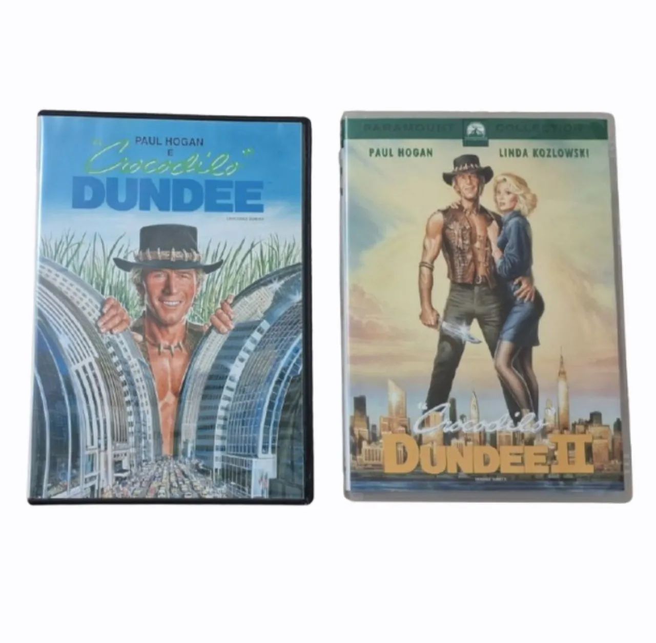DVDs Crocodilo Dundee 1 e 2 Original Legendado