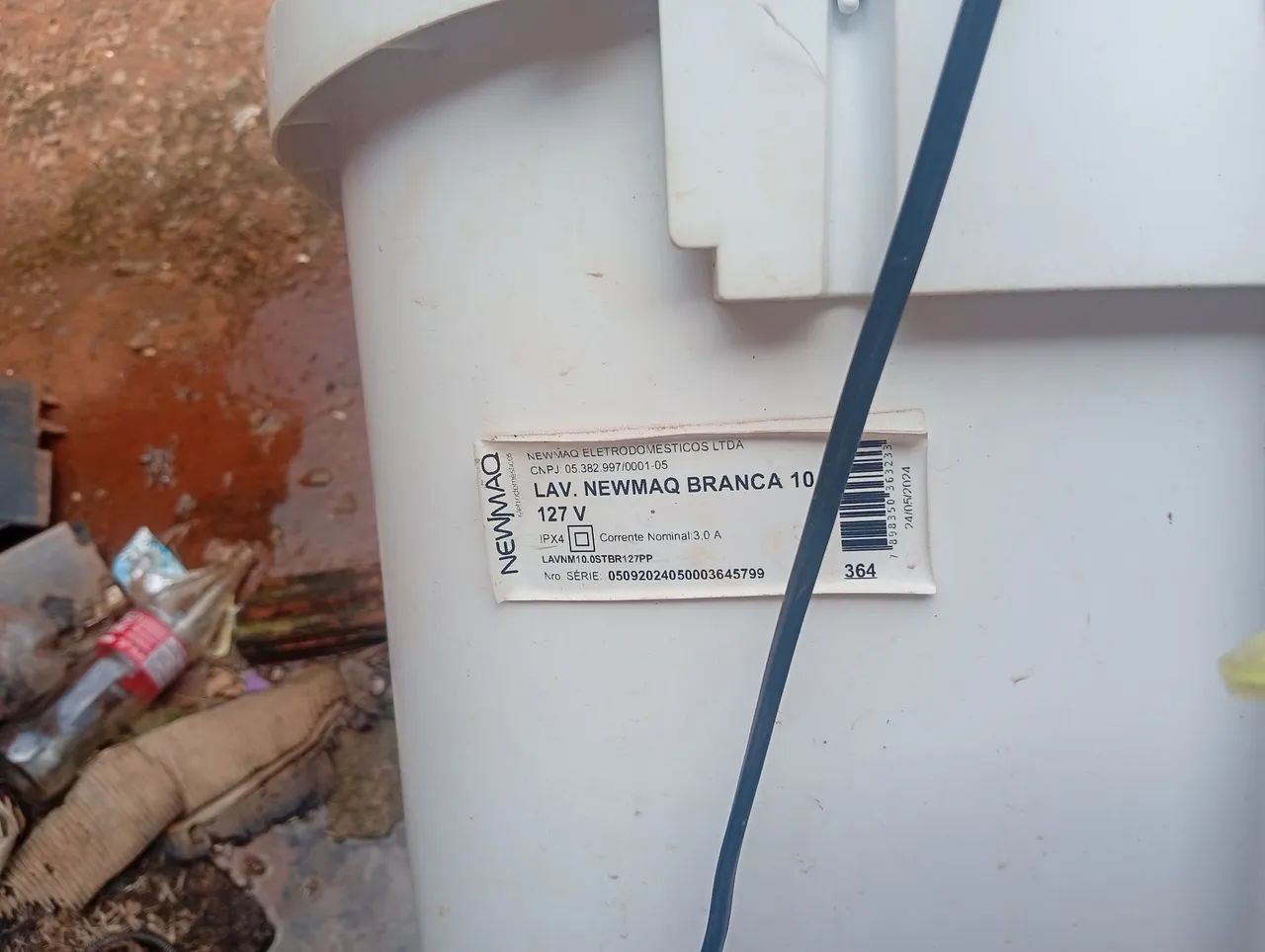 MÁQUINA DE LAVAR ROUPA TANQUINHO  - Foto 3