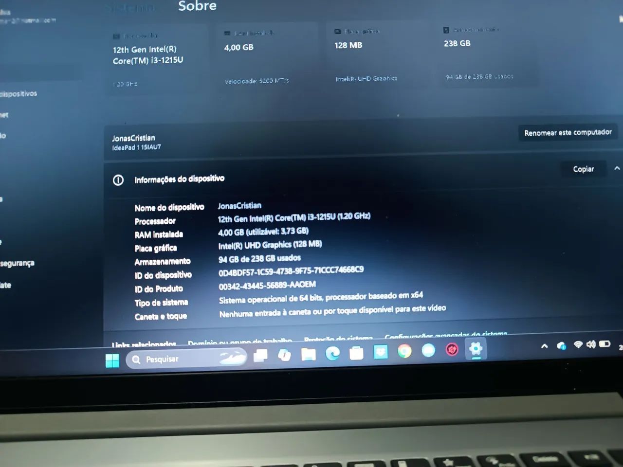 VENDE-SE NOTEBOOK  - Foto 4