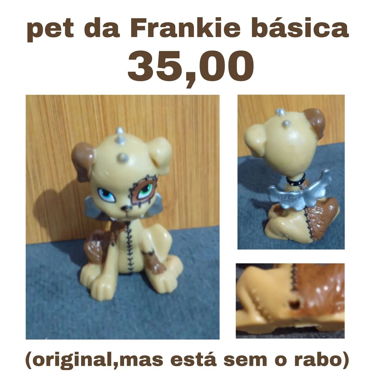 Monster high pet Frankie básica 