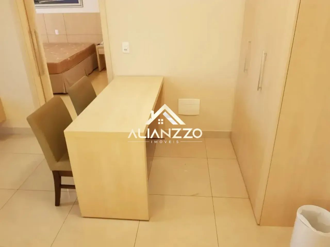 Flat mobiliado para locação no Ribeirânia - Ribeirão Preto/SP, Alianzzo Imóveis. - Foto 4
