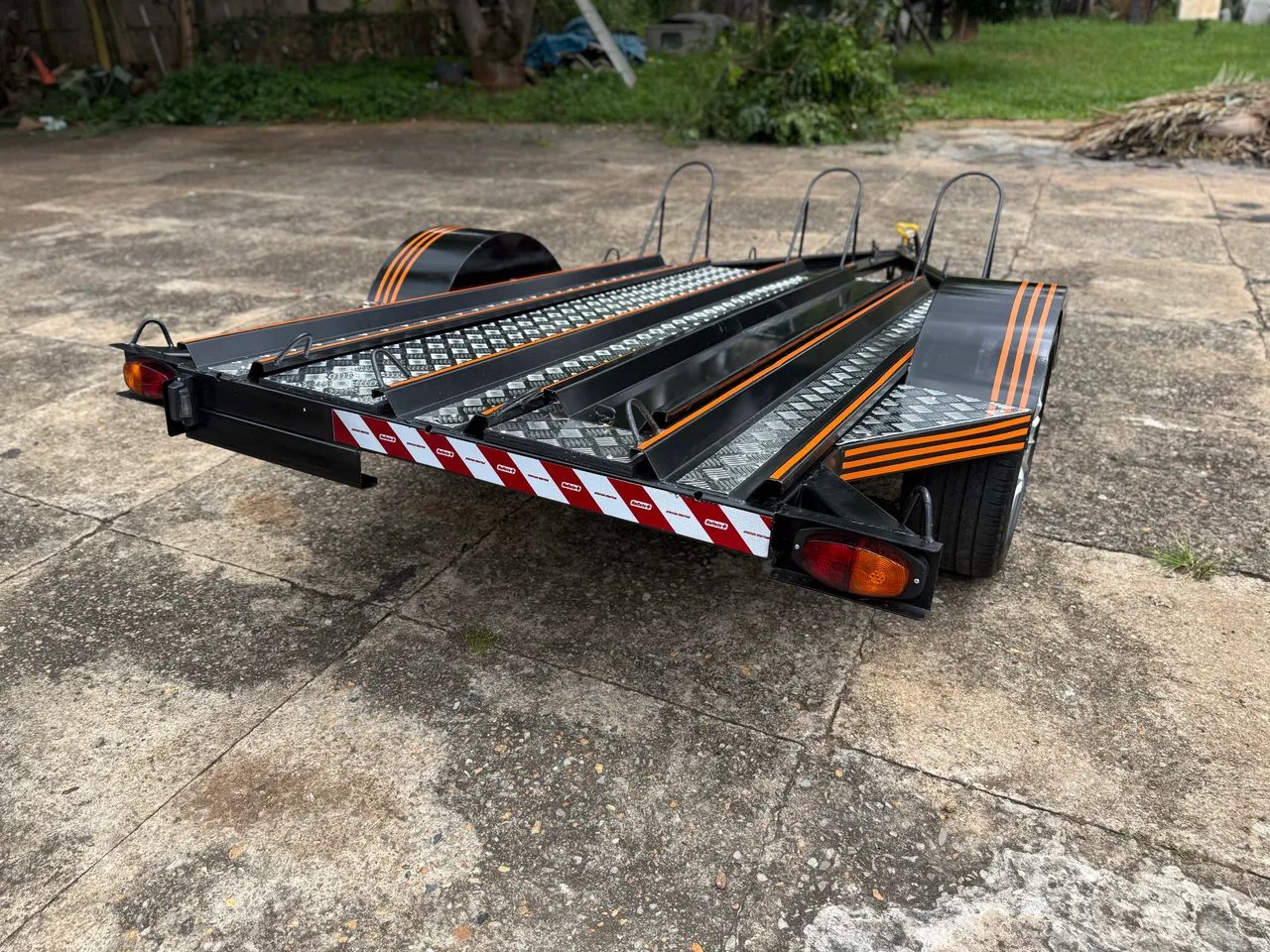 Carretinha para motos - Foto 5