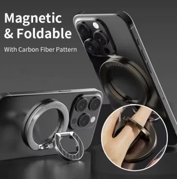 SUPORTE CELULAR ANEL MAGNETICO DOBRAVEL