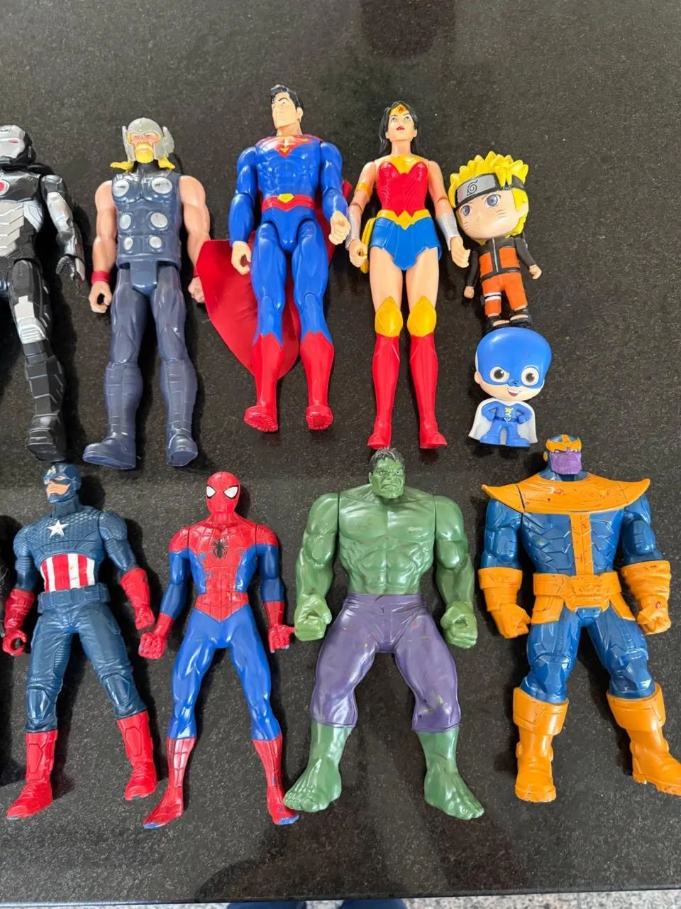 Coleção de bonecos super heróis marvel e dc e outros - Foto 5