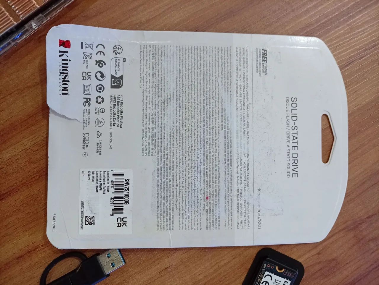 NVMe KINGSTON 1TB ZERO (leia) - Foto 4