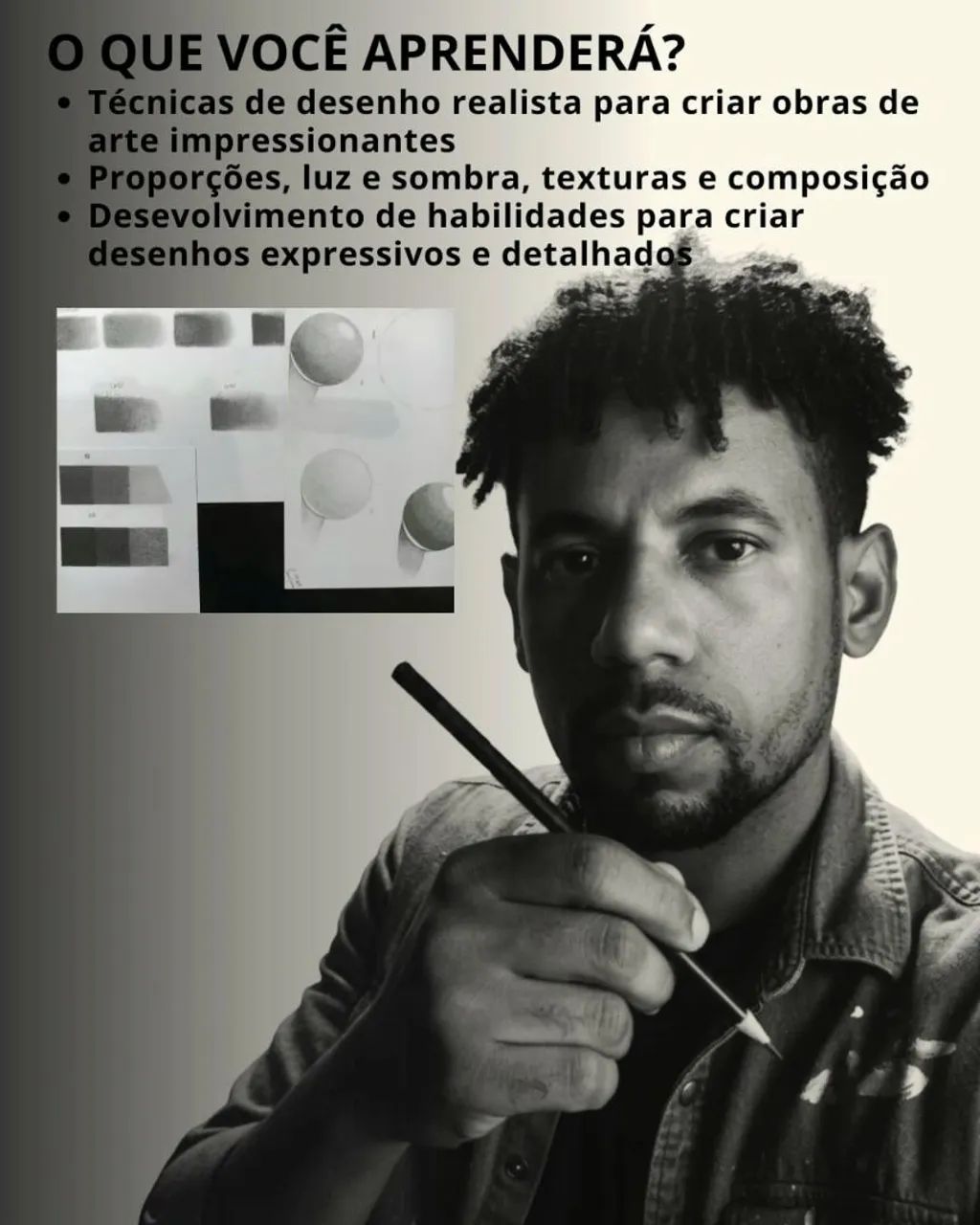 Aulas particulares de desenho realista  - Foto 2