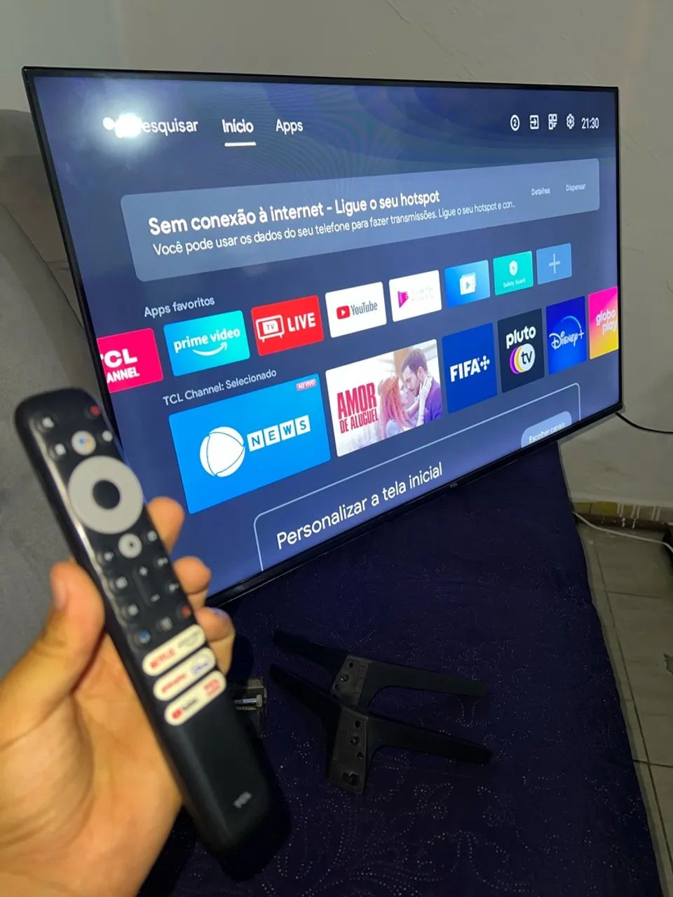 Tv tcl 43 polegadas , com 8 meses de uso . - Foto 3