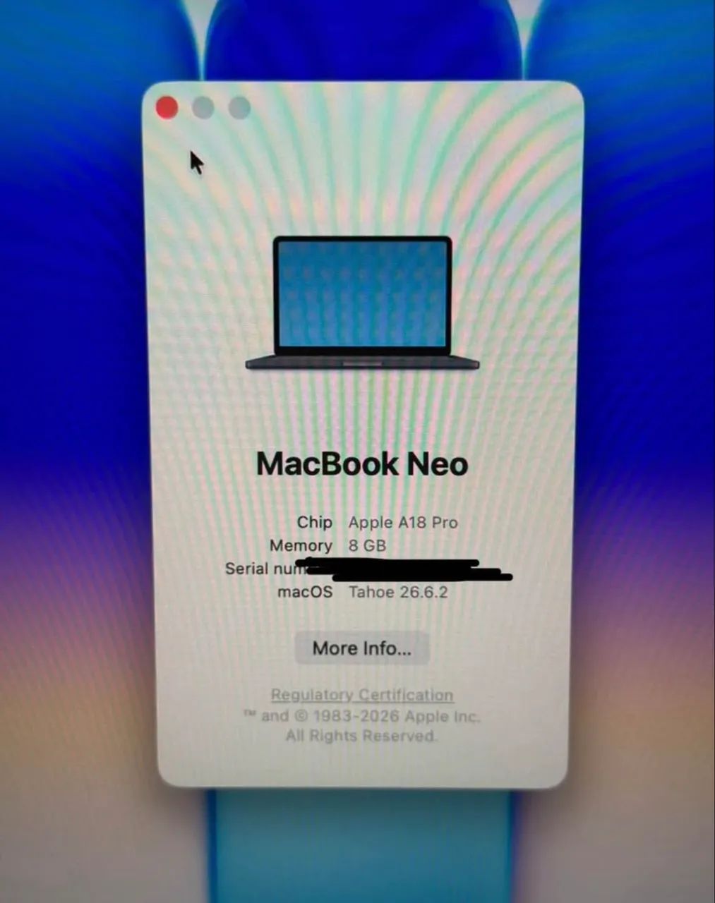 MacBook Neo 256 Apple - Foto 3