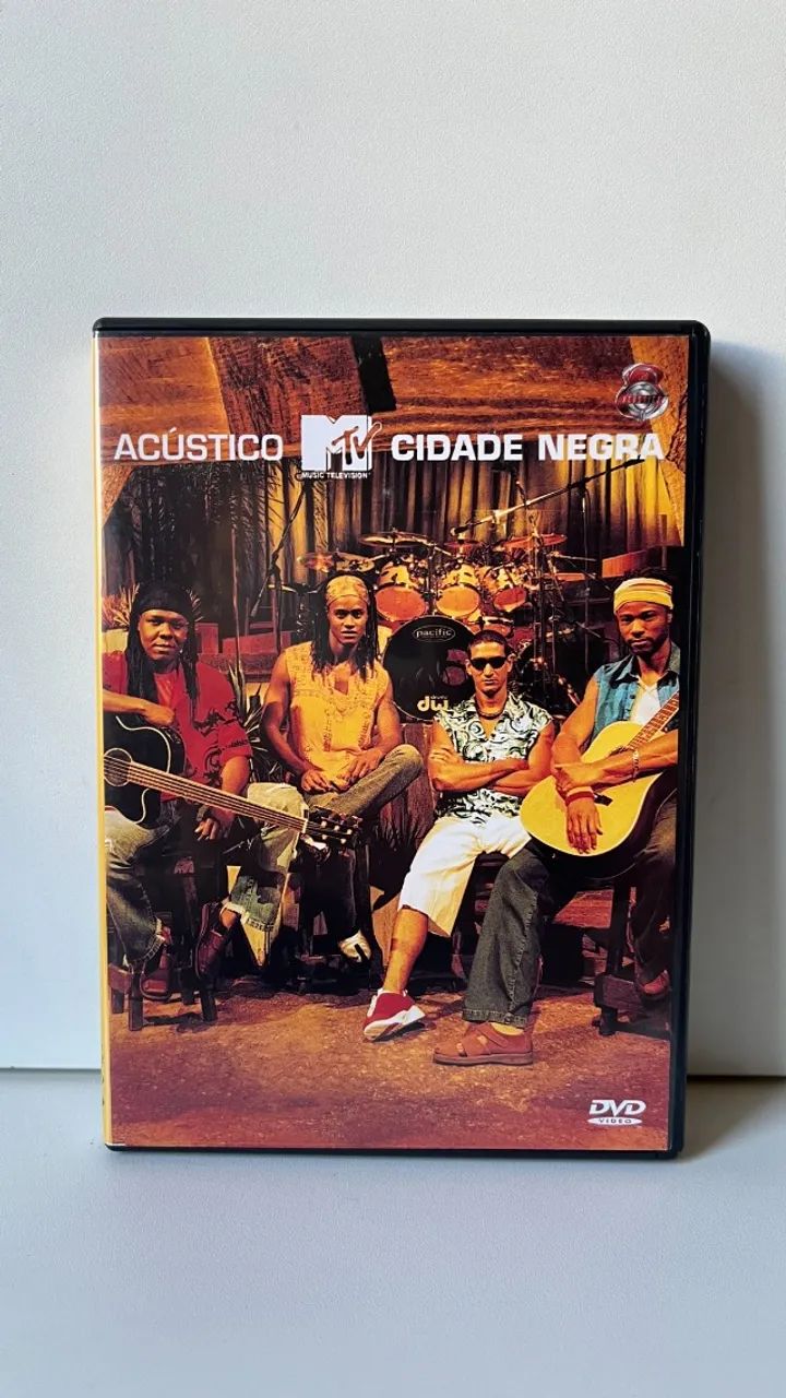 DVD - Cidade Negra: Acústico MTV - CDs, DVDs etc - Vila São José