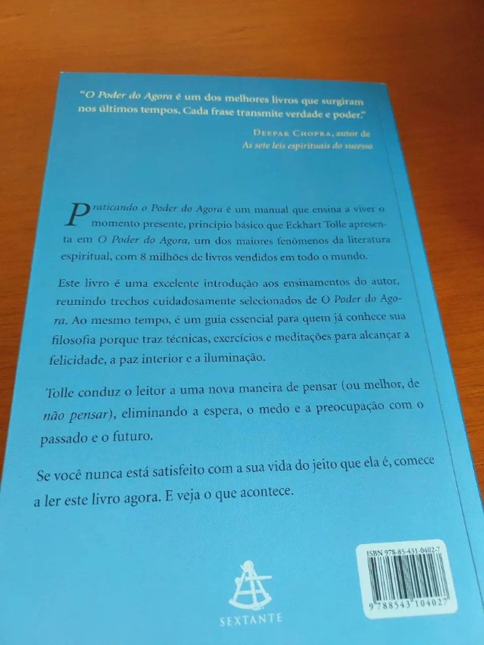 Praticando O Poder do Agora - Eckhart Tolle. - Foto 2