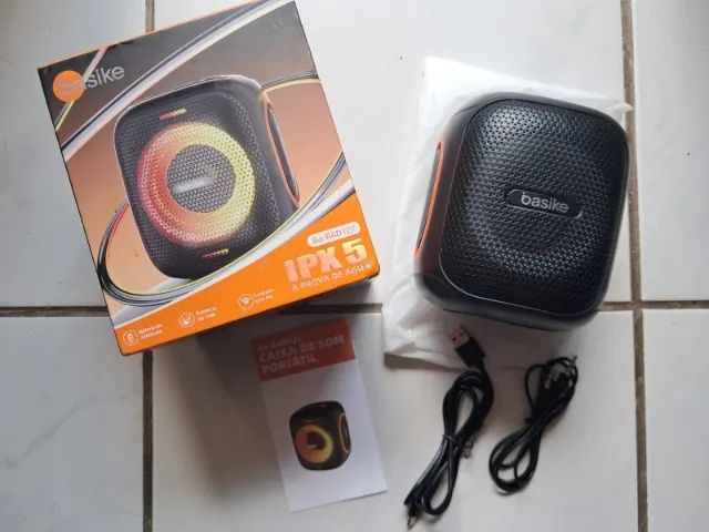 Caixa de som Basike Bluetooth Portátil com FM  - Foto 3