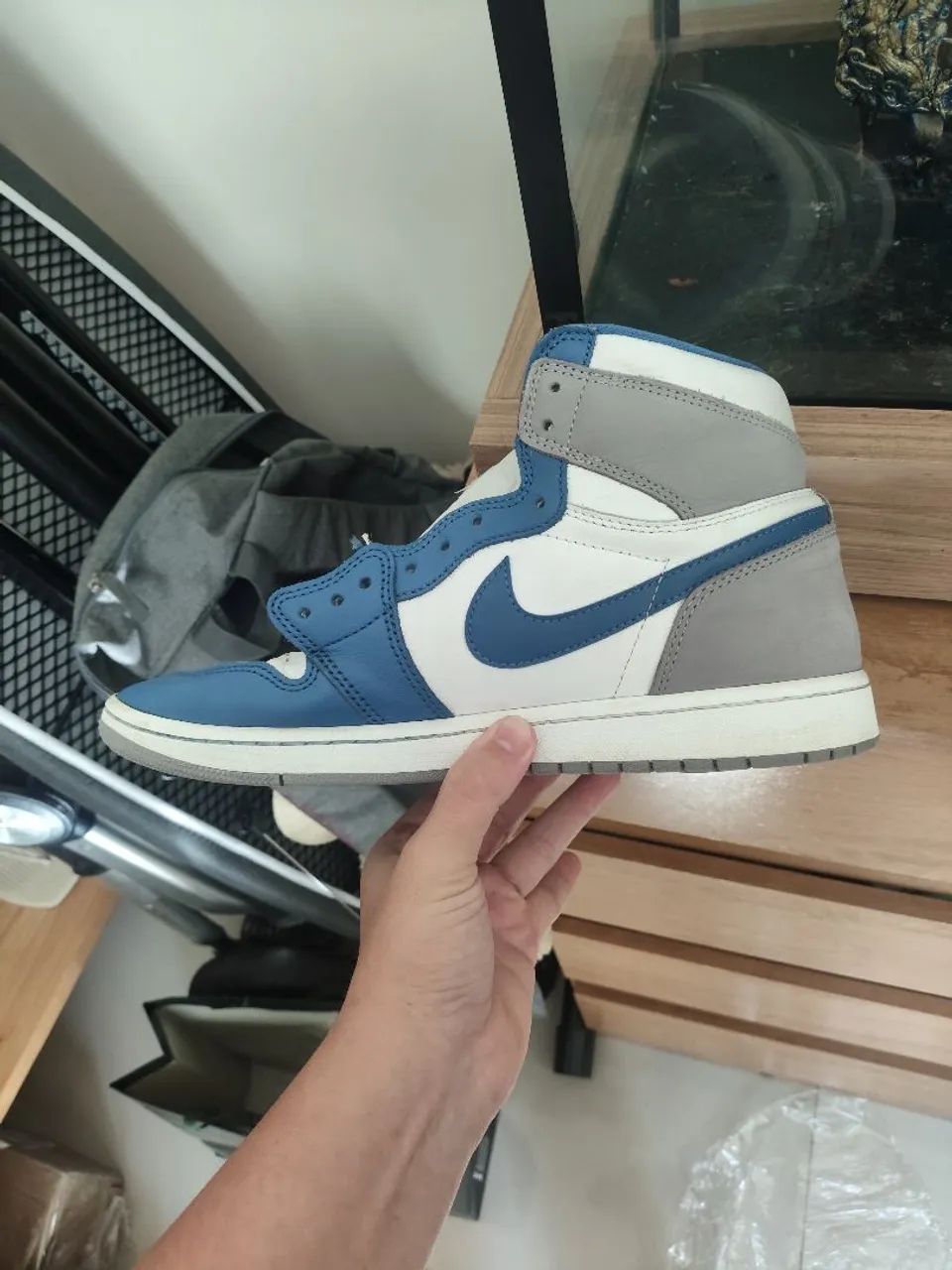Air Jordan retro high blue - Foto 3
