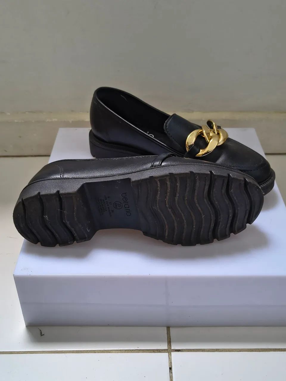 Mocassim loafer tratorado - Foto 3
