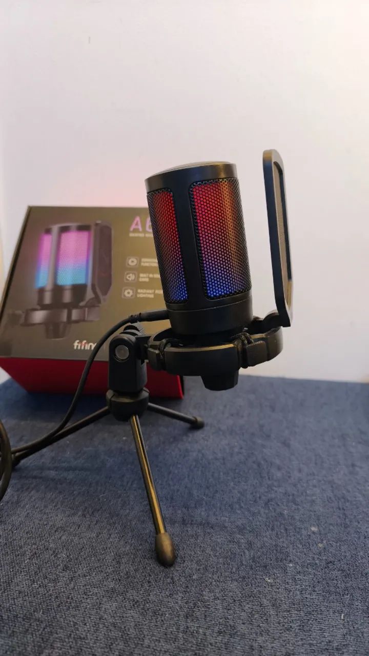 Microfone Gamer Fifine Ampligame A6V 