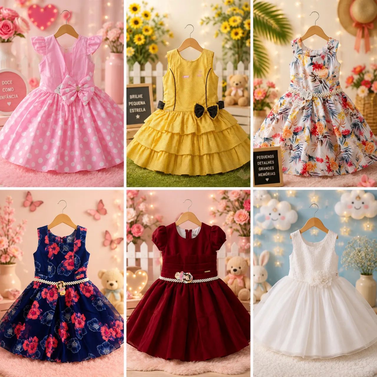 Vestidos infantis - Foto 3