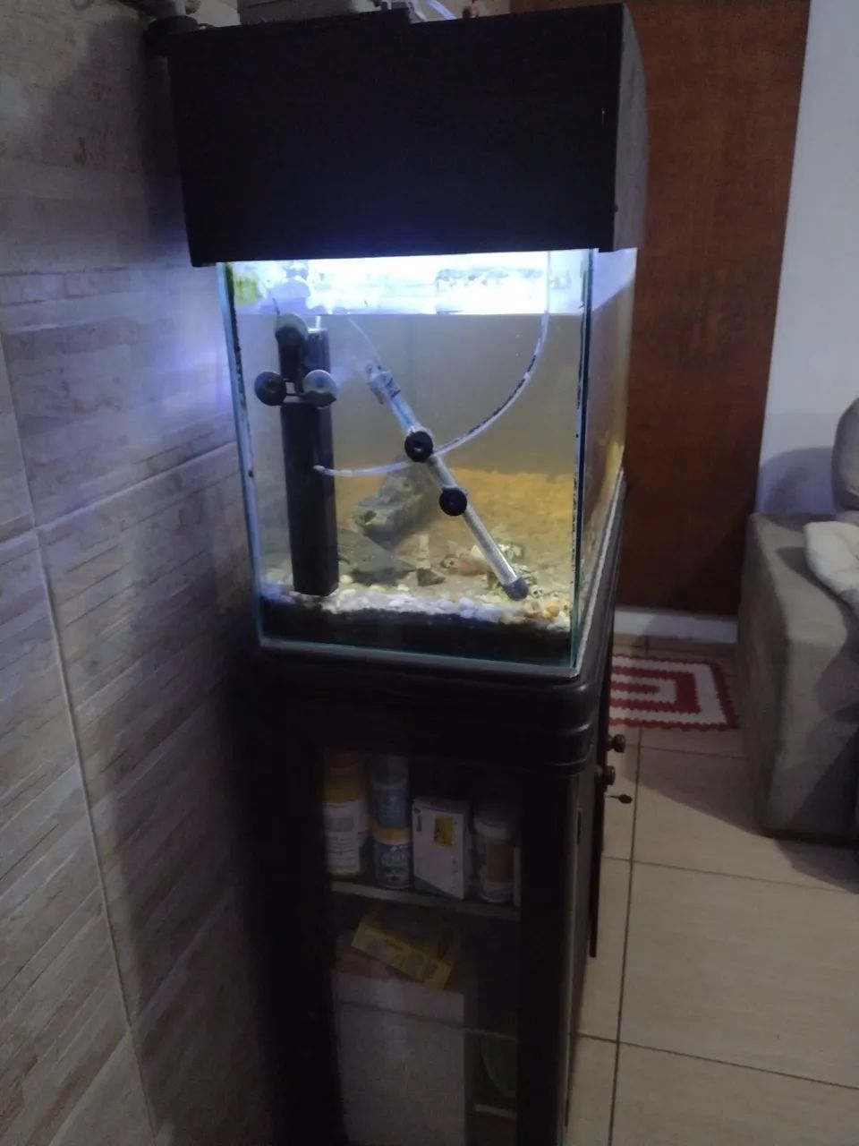 Aquário 300 l com móvel completo  - Foto 3