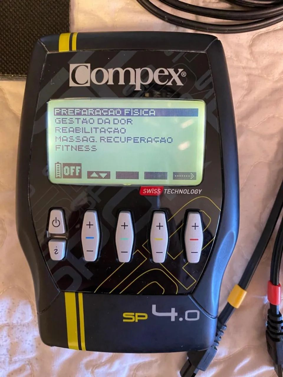 Eletroestimulador Muscular Compex Sp 4.0 - 30 Programas 127/220v