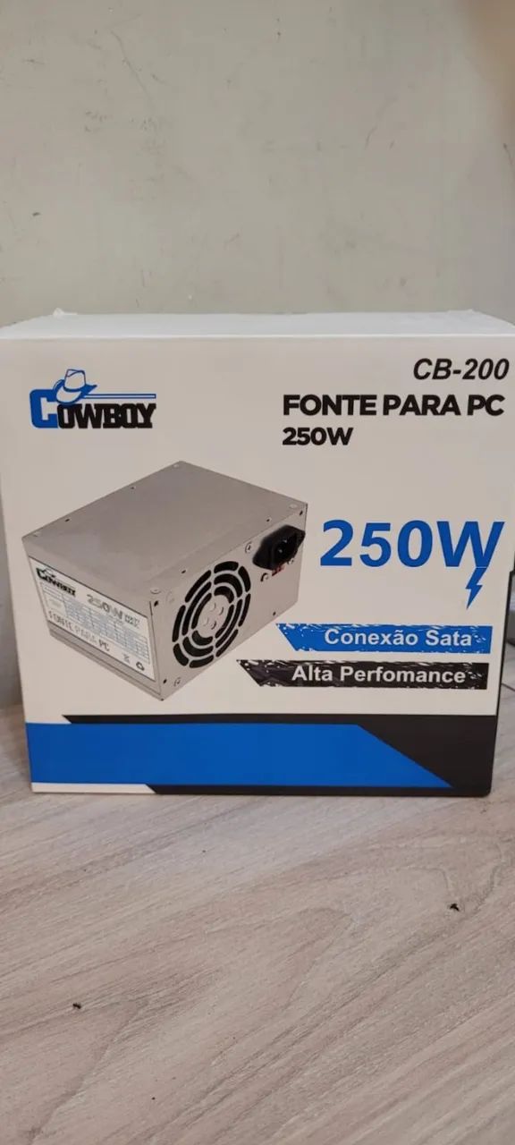 Fonte para pc 250w cb-200 - Foto 5