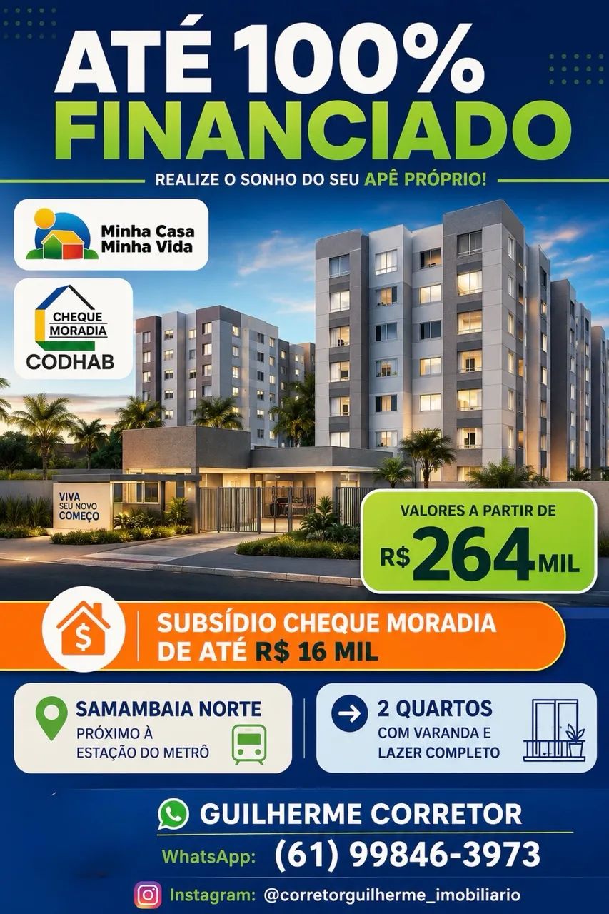 Apartamento em Samambaia 217 