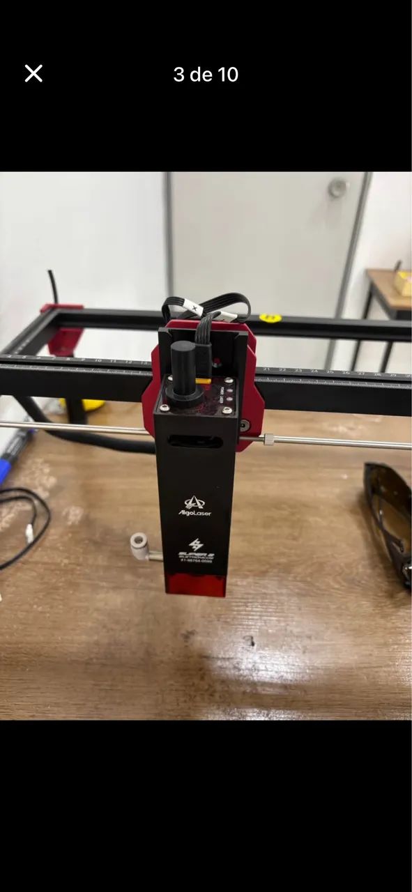 Máquina a laser 10w Corta-Grava AlgoLaser NOVA