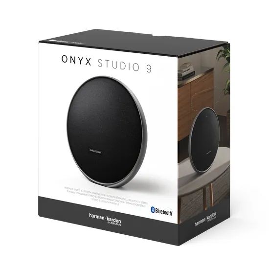 【新品未開封】　harman/kardon ONYX STUDIO Caixa de Som HARMAN KARDON Onyx Studio 9 Bluetooth - Aparelhos de
