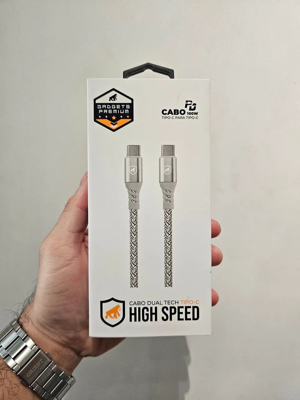 Cabo Usb Tipo C 100w 1.8m Gshield 