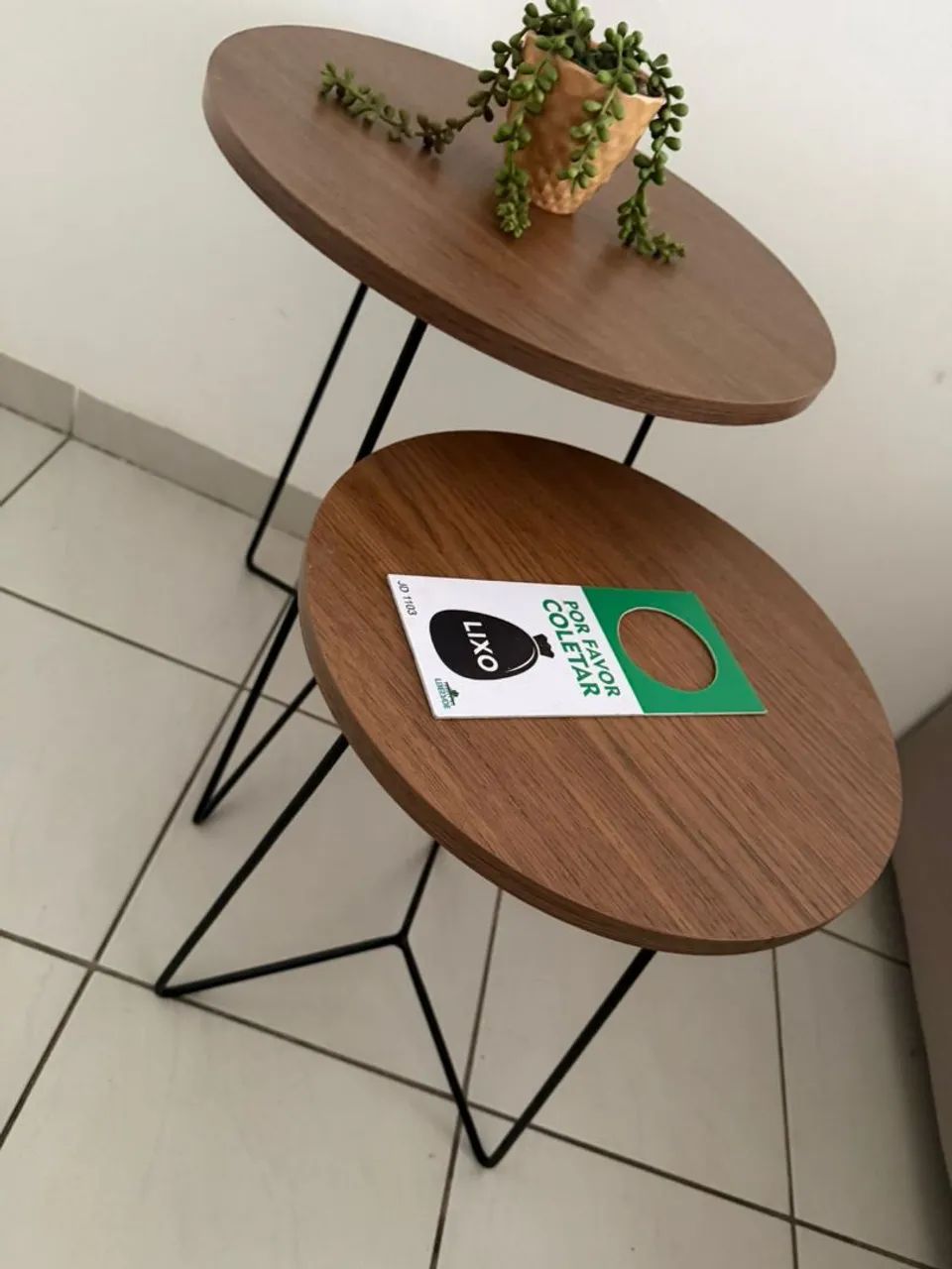 Mesas laterais de sofá 