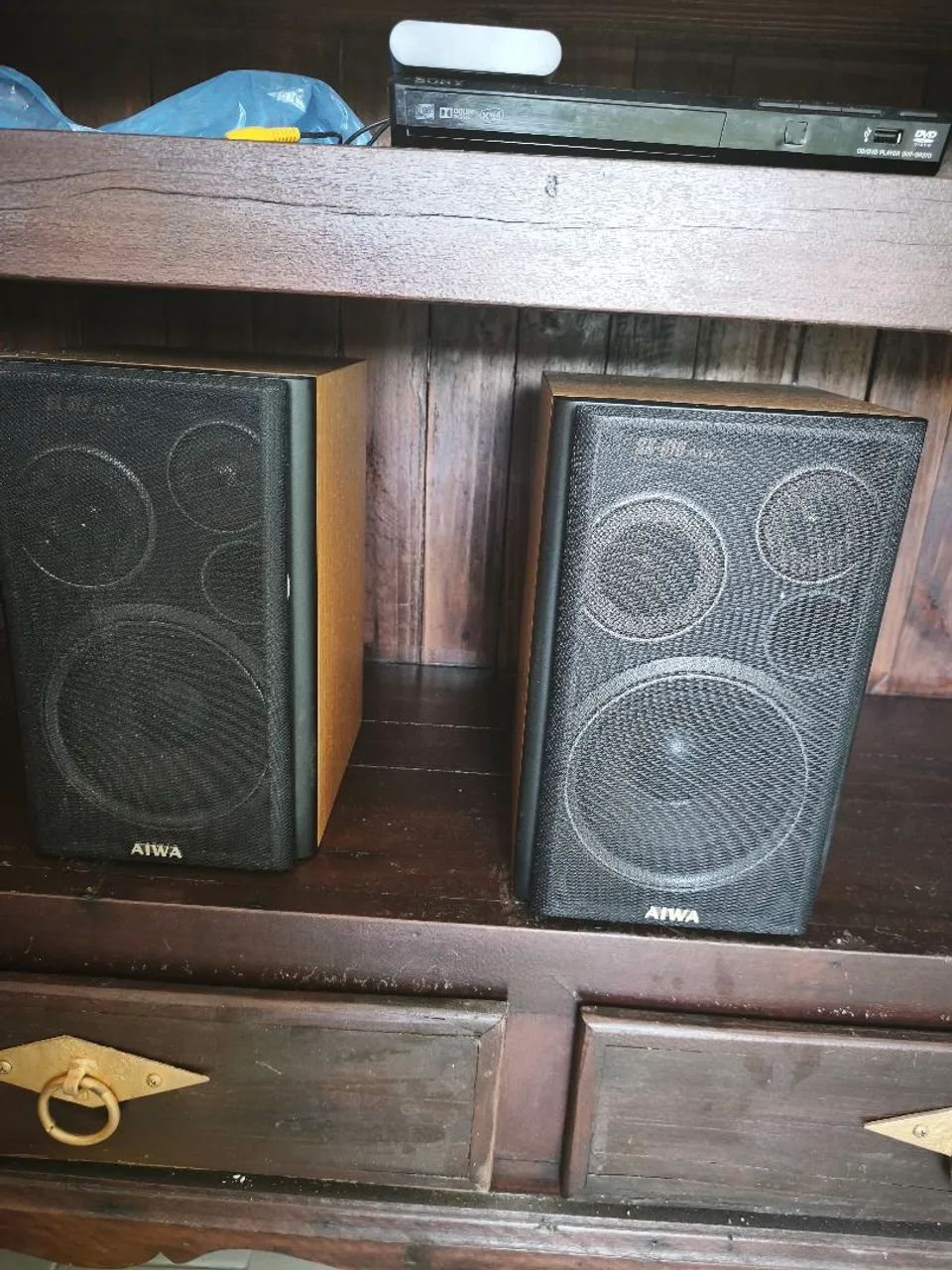 Caixas acústicas AIWA 