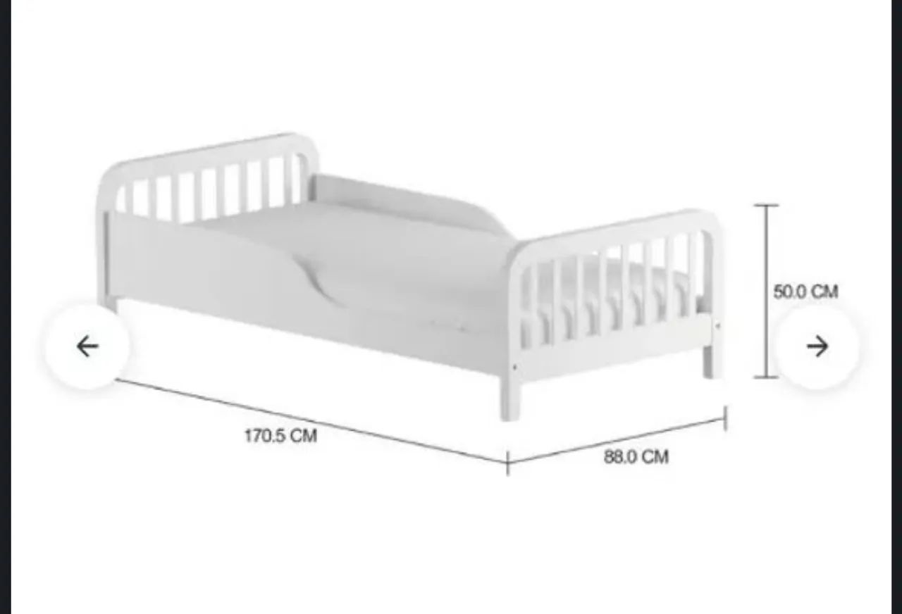 Cama infantil com colchão incluso  - Foto 2