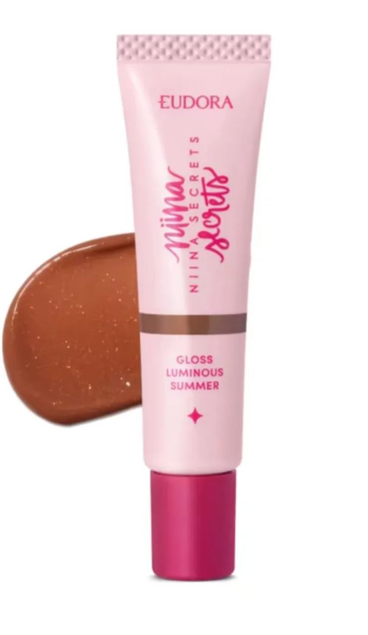 Gloss marrom Niina Secrets luminous 12g Eudora 