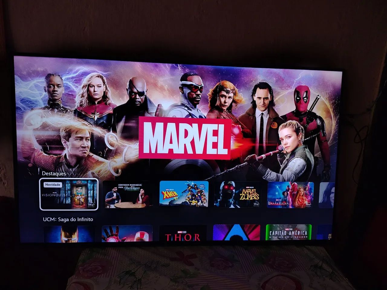 Smart TV Samsung 55 Polegadas 4k - Foto 2