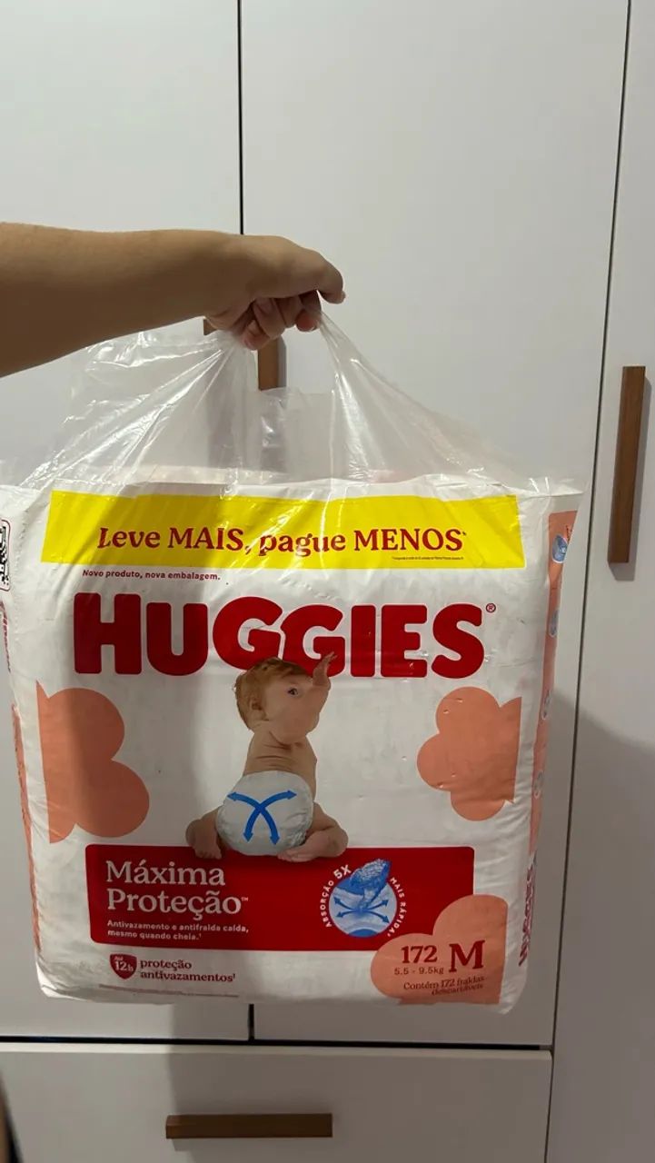Fralda Huggies 