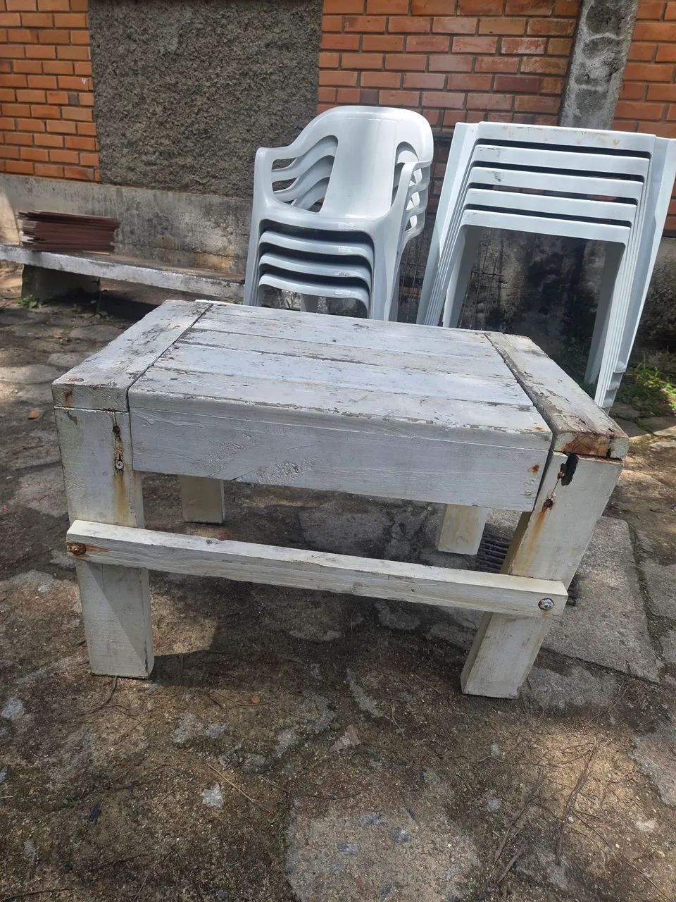 Conjunto pra comércio de praia cadeira e mesa - Foto 4
