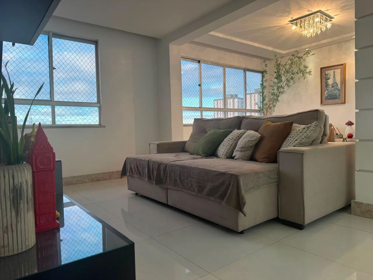 Lindo apto reformado 110m2 pronto para morar no Luzia - Foto 5