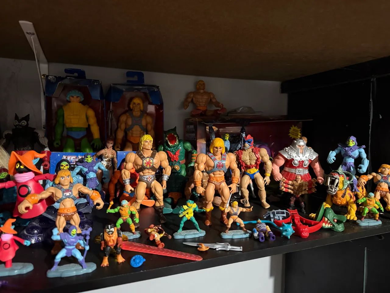 Lote bonecos he man antigos e novos - Foto 2