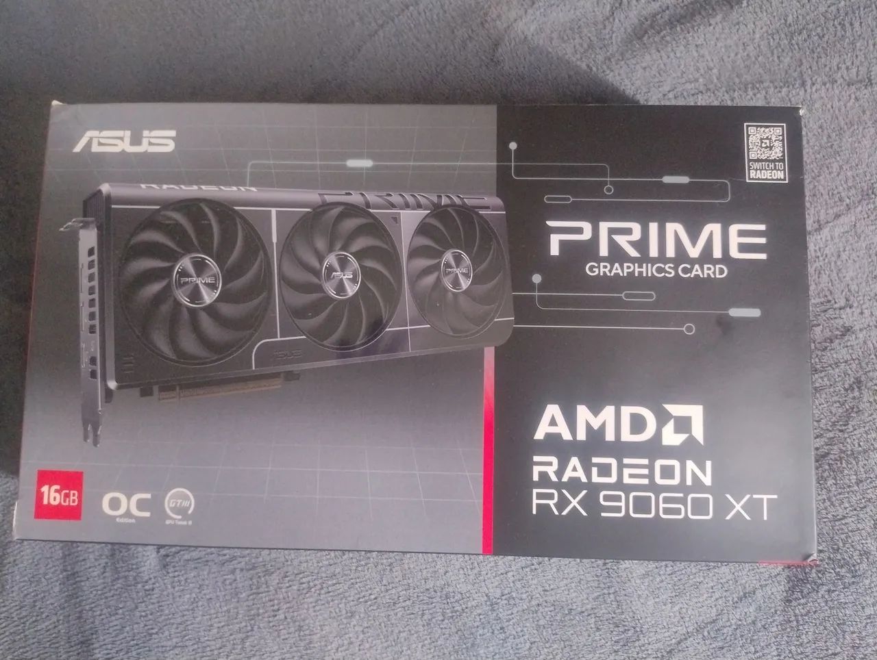 Rx 9060xt 16gb ASUS PRIME