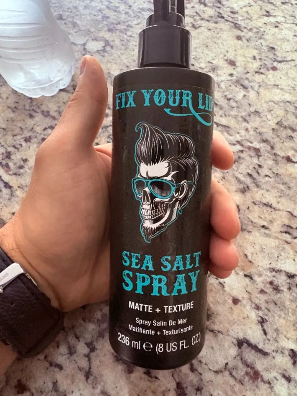 Spray De Sal Marinho Fix Your Lid 236ml Acabamento Fosco (EUA) - Foto 3