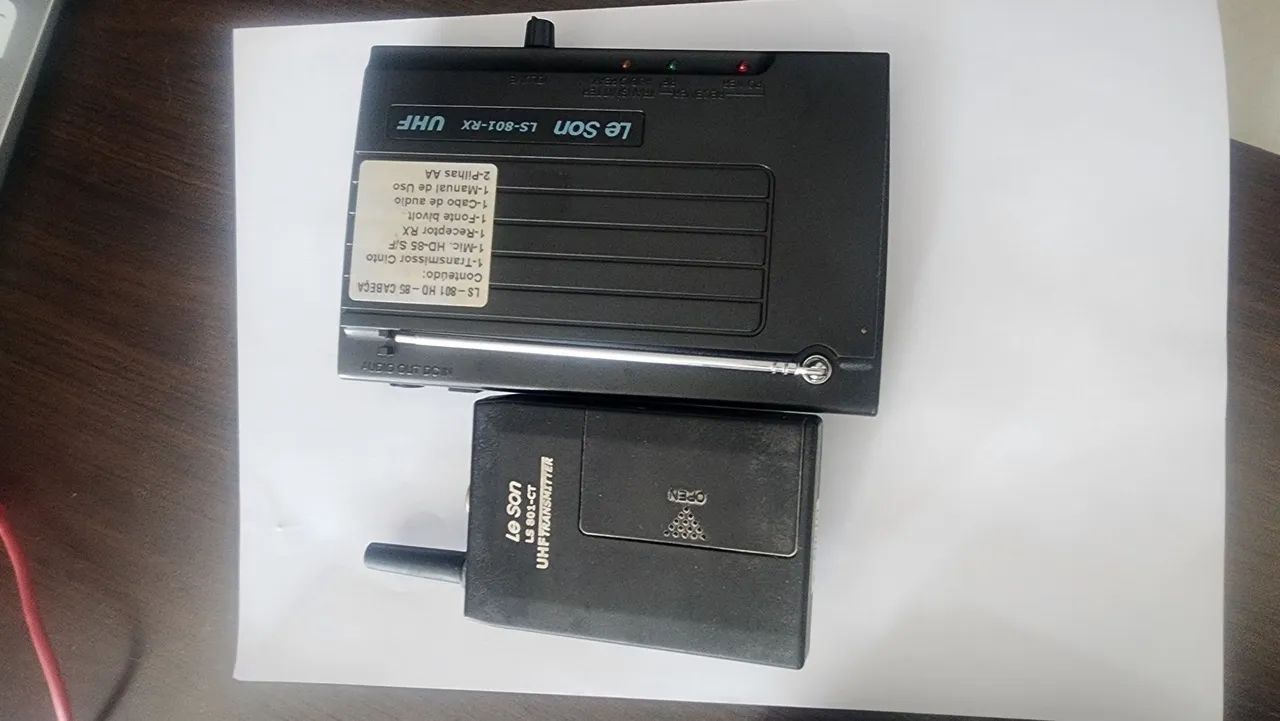 Microfone head set(microfone de cabeça) lesões ls 801 - Foto 3