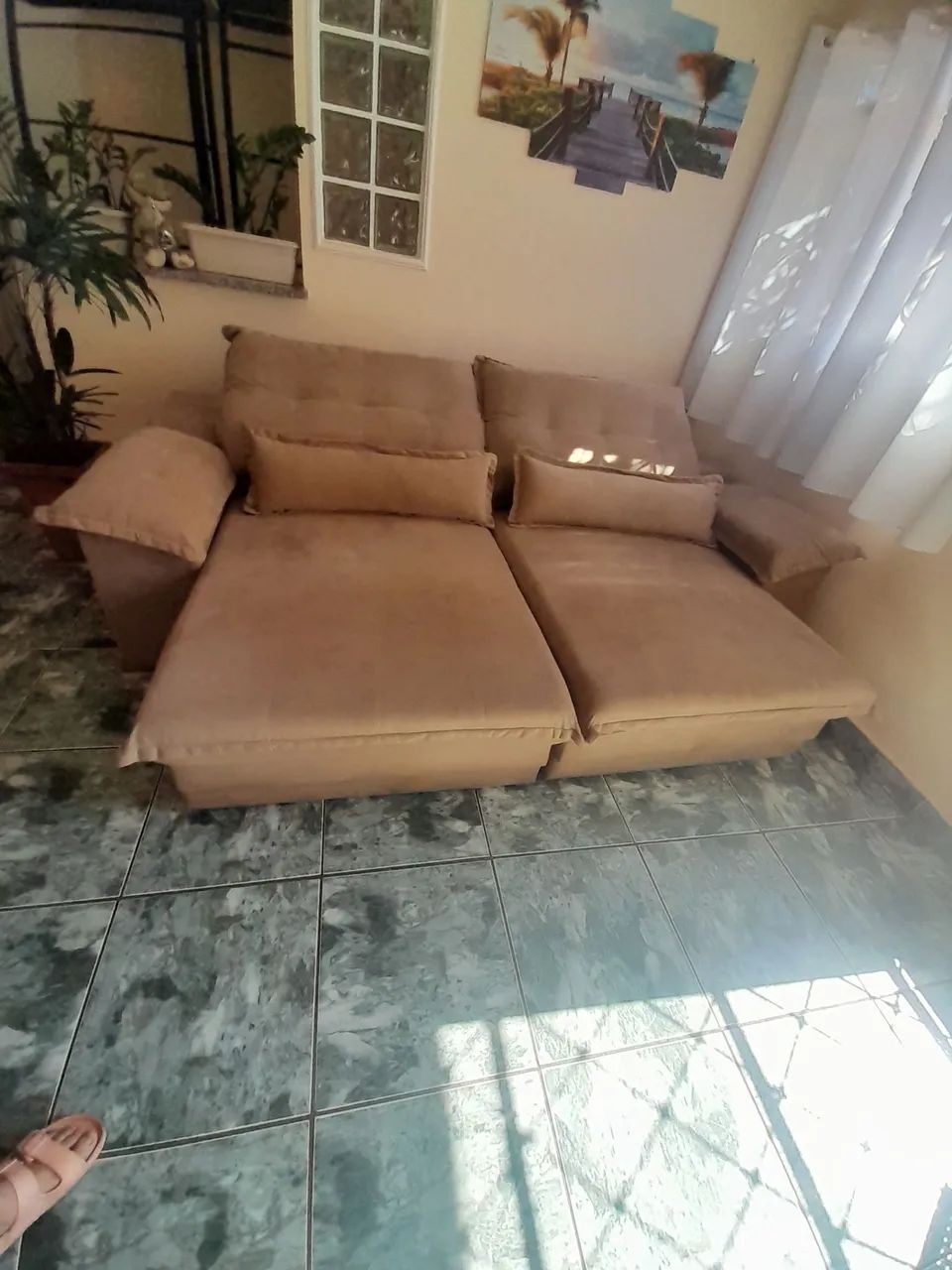 Sofa retratil reclinavel  - Foto 2