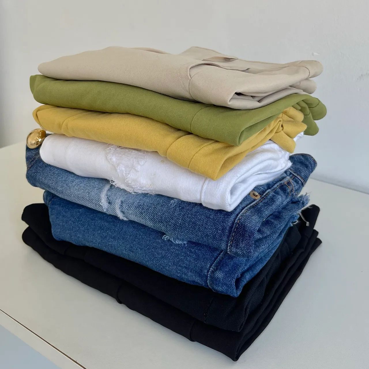 Lote 8 shorts variados - Foto 5