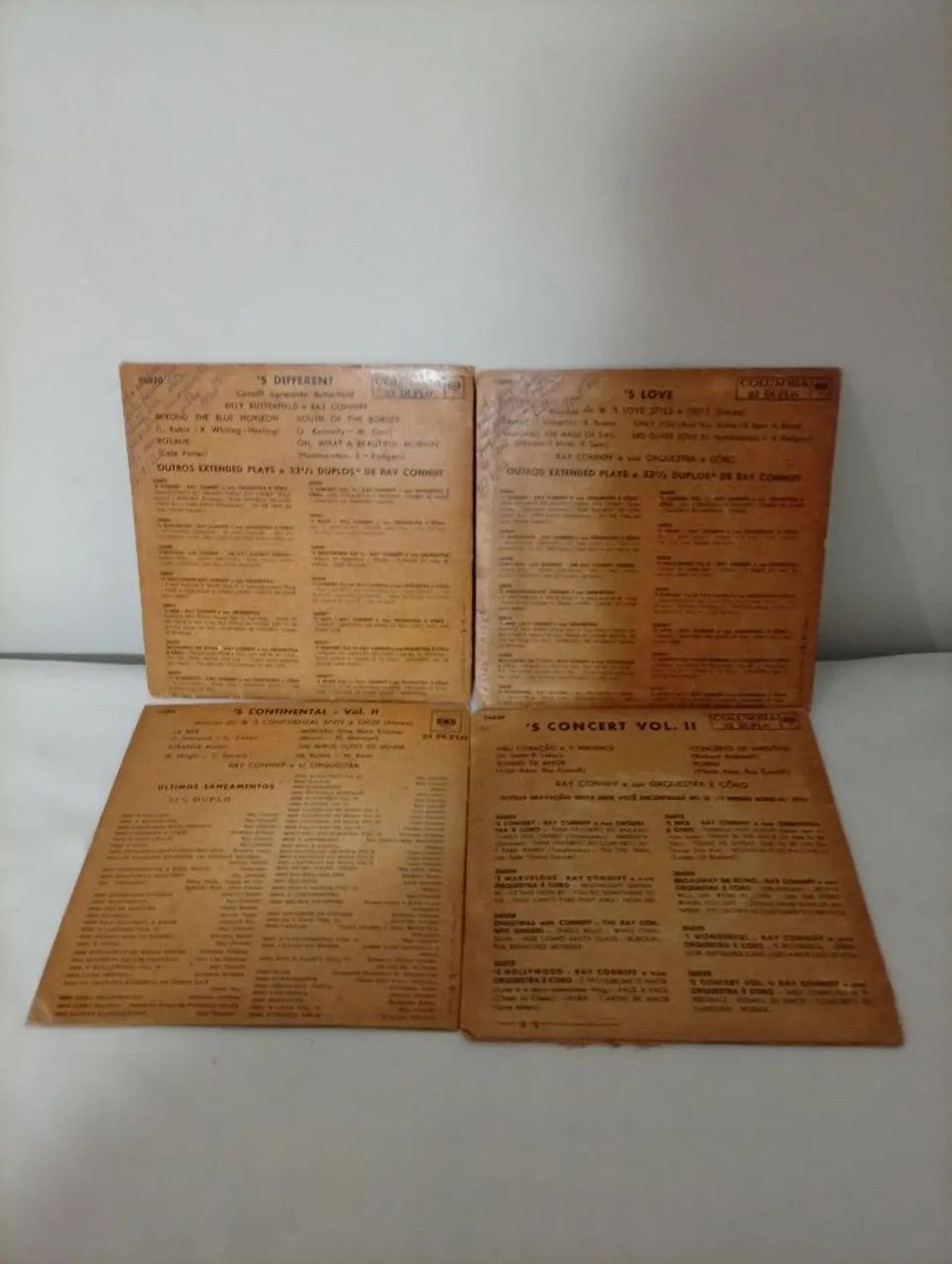 4 Compacto Vinil do Ray Conniff  - Foto 4